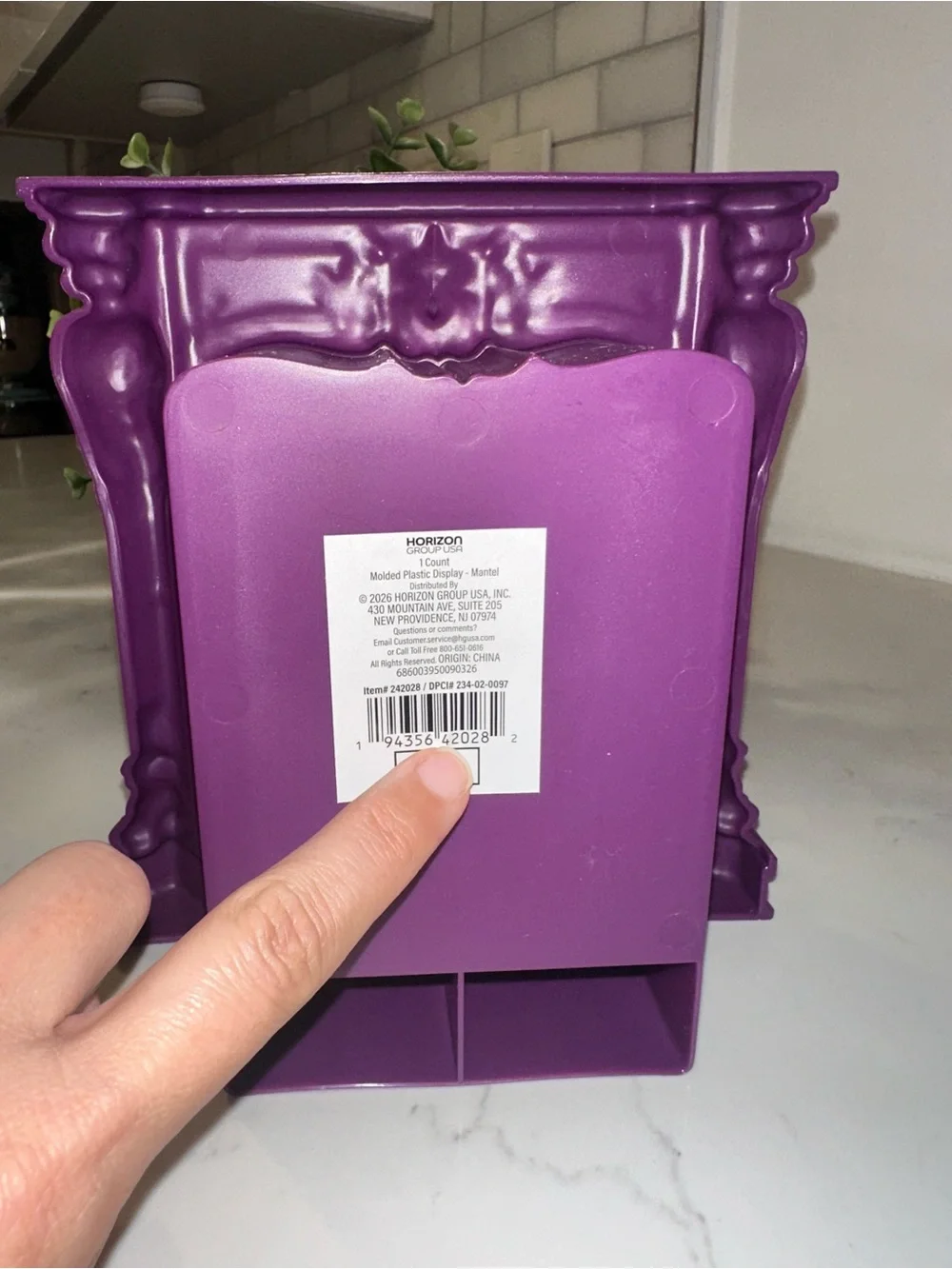 Target Halloween Bullseye Playground 2026- Purple Mantel NEW